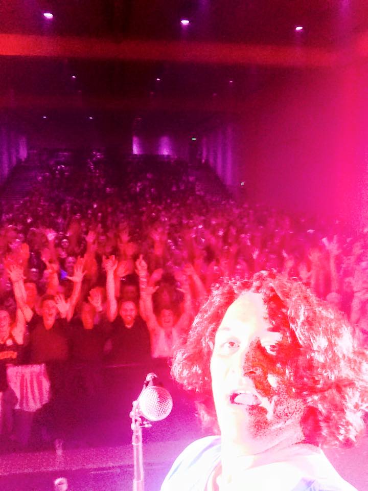 Aaron's selfie, taken from his Facebook page