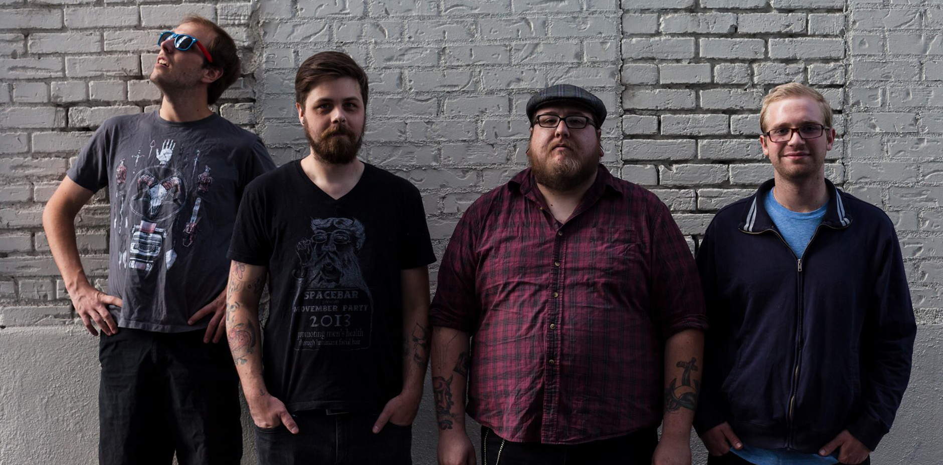 RED HANDS BLACK FEET - WE MUST FALL FOREVER IF WE SURVIVE band promo pic