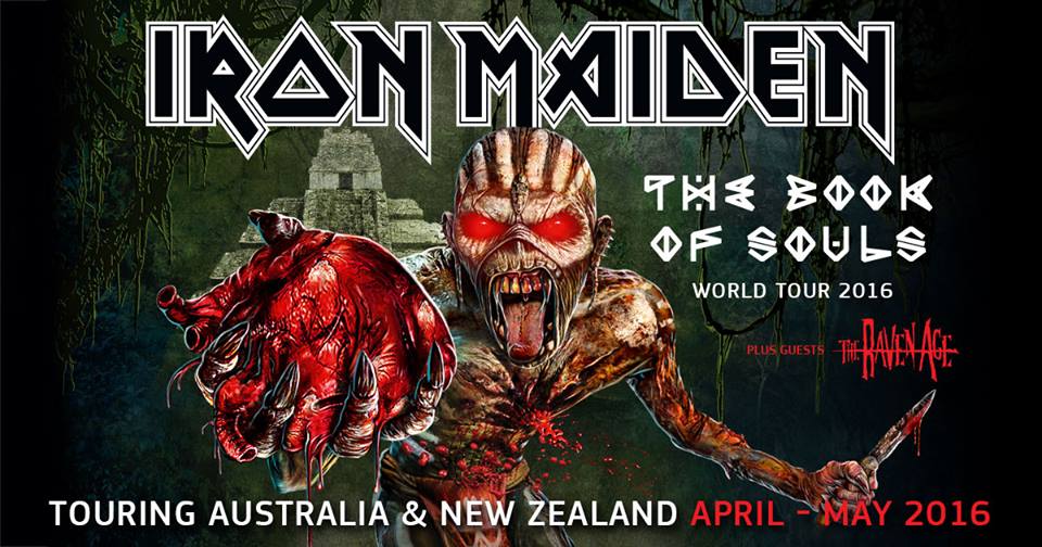 Iron Maiden Book of Souls tour