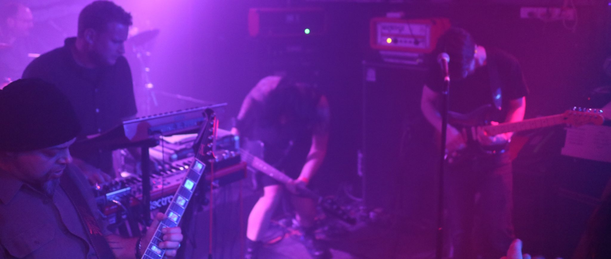 Hiboux opening for Head Like A Hole at Valhalla