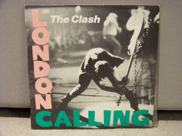 The Clash London Calling Vinyl Album Cover