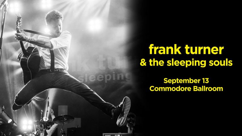 Frank Turner Vancouver Commodore Ballroom