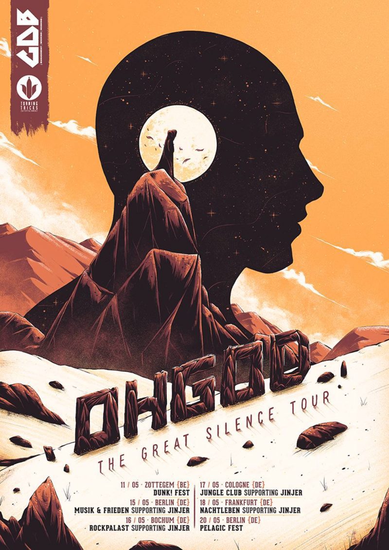 OHGOD Great Silence Tour Poster