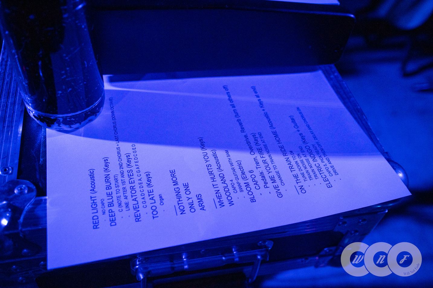 Paper Kites set list
