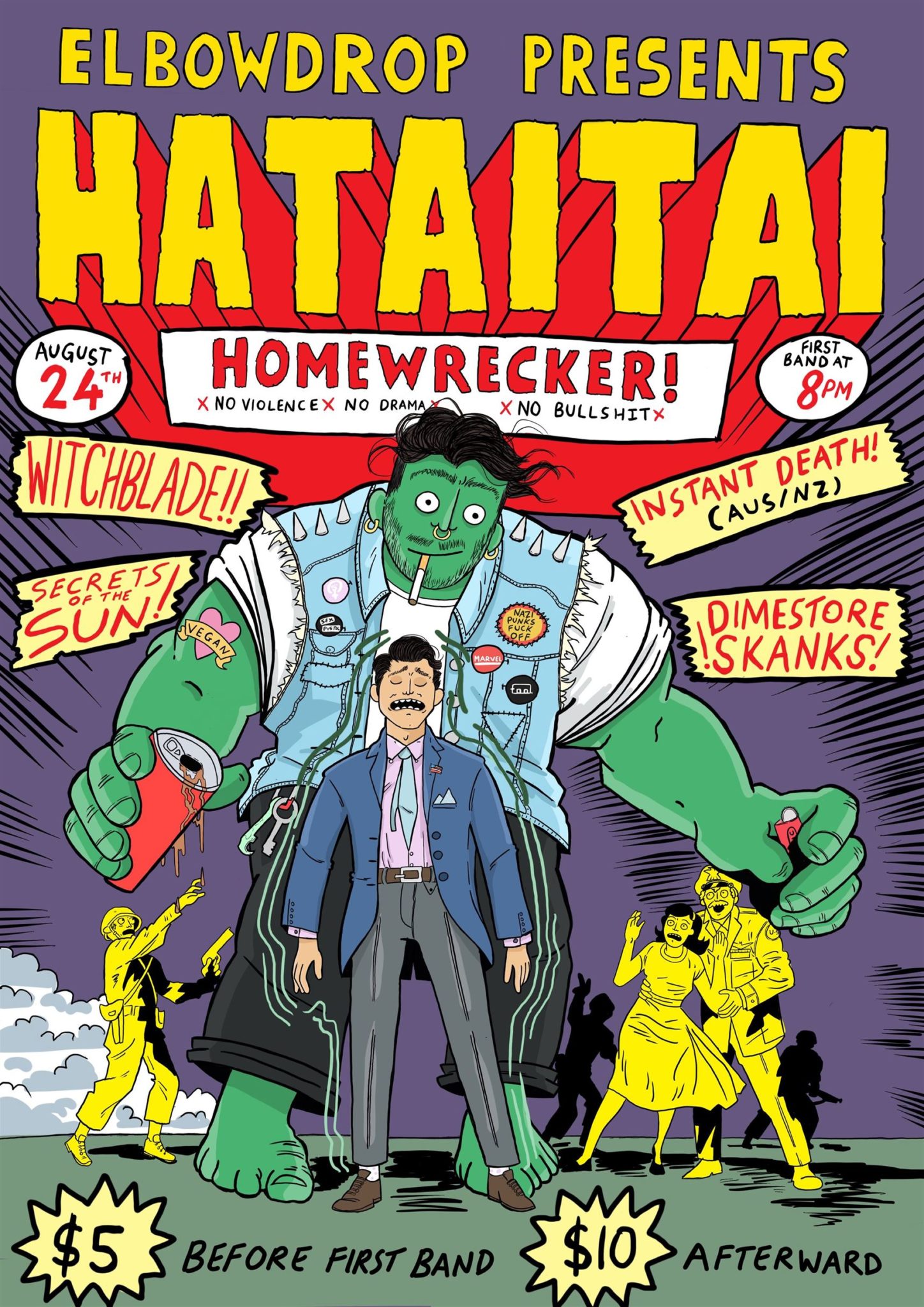 Hataitai Homewrecker poster Daviel Vernon